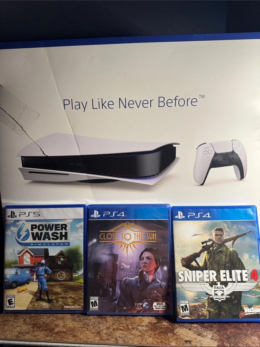 Sony PlayStation 5 Console -with 13 games